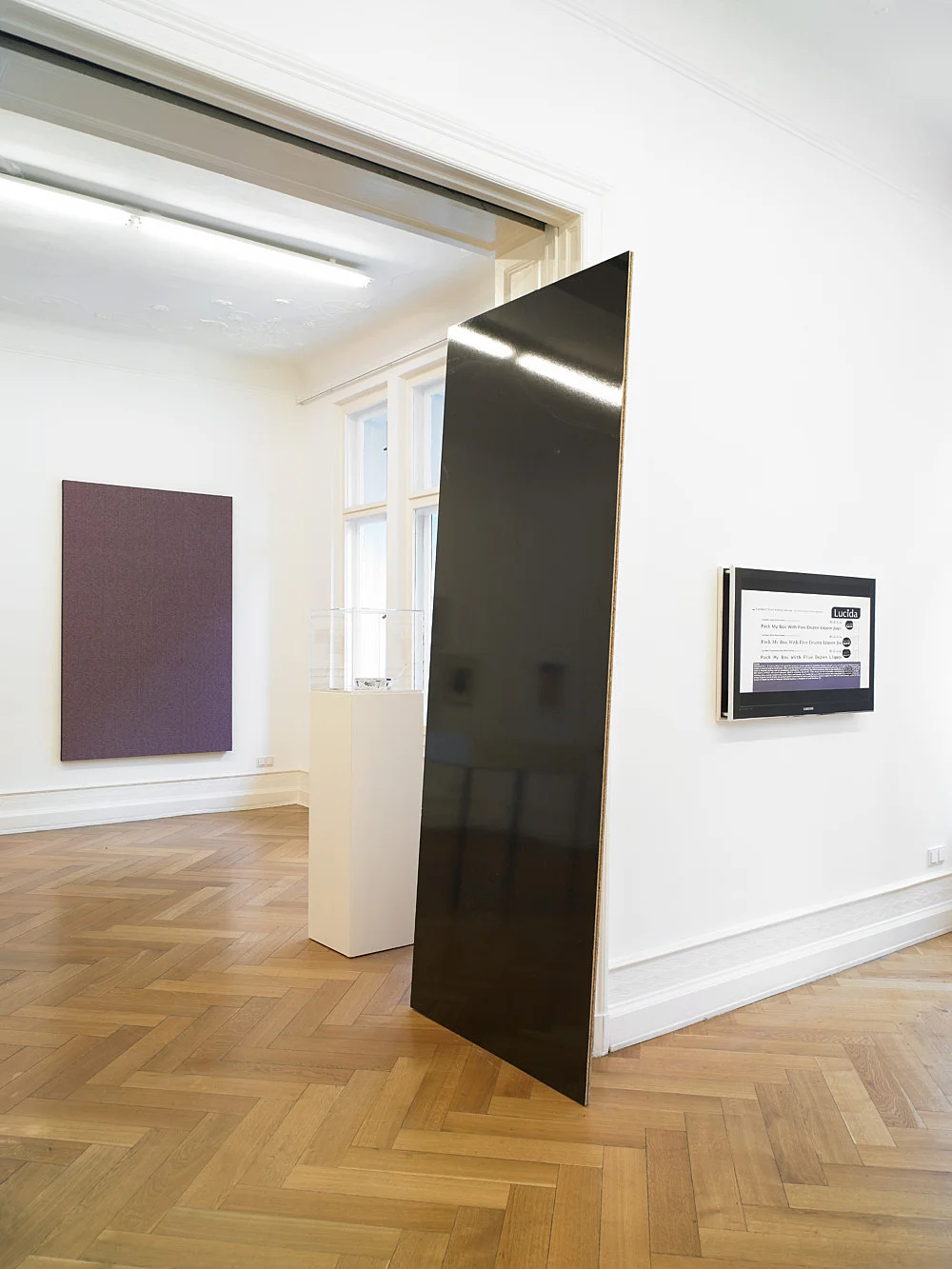 Quodlibet III Alphabets and Instruments — Tomma Abts Nairy Baghramian Cosima von Bonin Moritz von Oswald, Elektronik Tony Conrad Simon Denny Lukas Duwenhögger... — Exhibitions — Galerie Buchholz — Image 00