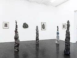 Drawings, Figures and Compression Fracture Paintings — Cameron Jamie — Exhibitions — Galerie Buchholz — Image 116