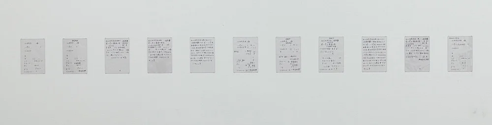 Quodlibet III Alphabets and Instruments — Tomma Abts Nairy Baghramian Cosima von Bonin Moritz von Oswald, Elektronik Tony Conrad Simon Denny Lukas Duwenhögger... — Exhibitions — Galerie Buchholz — Image 00