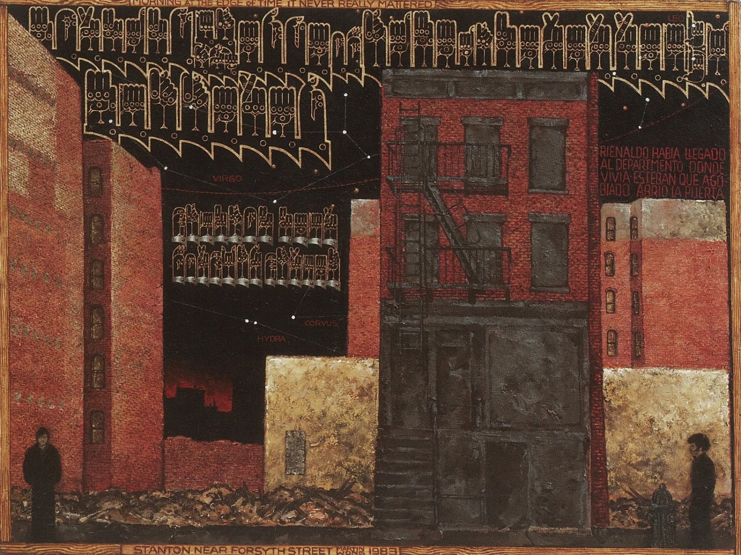 Works 1980 1998 — Martin Wong — Exhibitions — Galerie Buchholz — Image 01