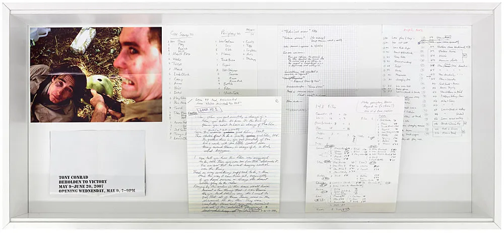 Beholden to Victory — Tony Conrad — Exhibitions — Galerie Buchholz — Image 00