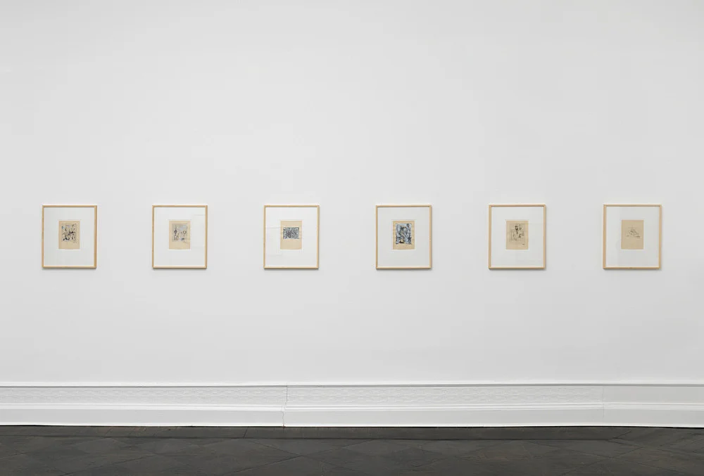 Works on Works on Paper — Michael Krebber Albert Oehlen — Exhibitions — Galerie Buchholz — Image 00