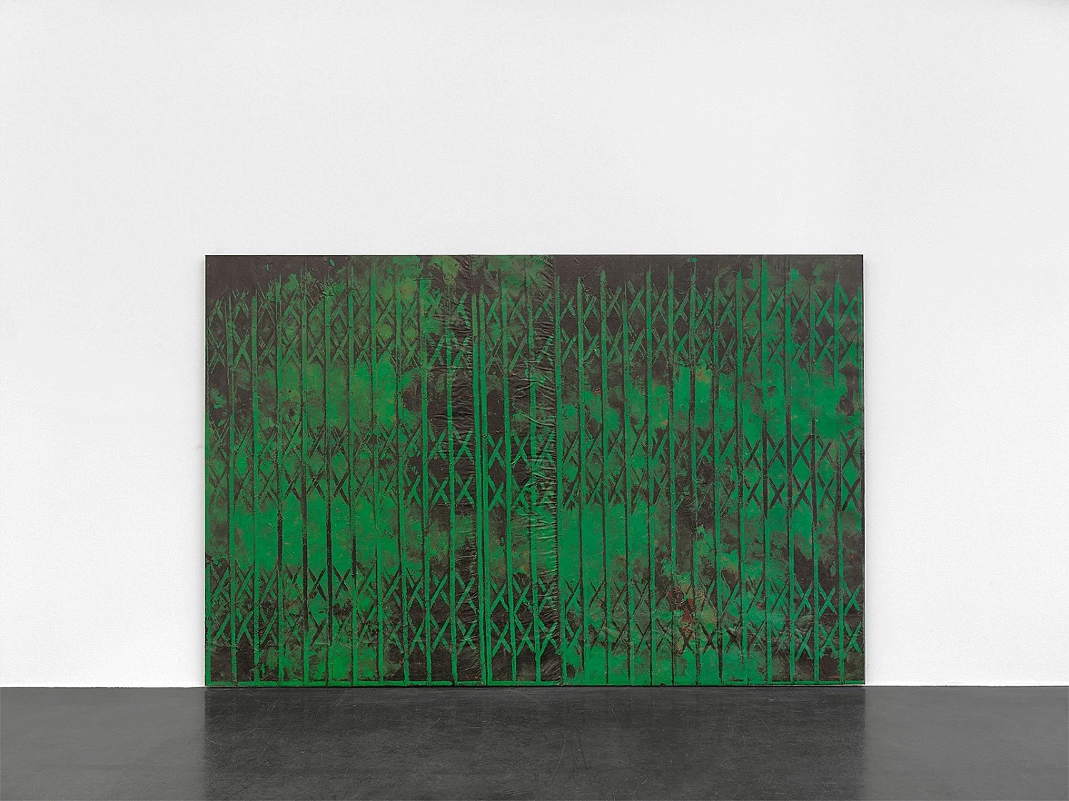 Untitled green storefront, 1985 — Martin Wong — Exhibitions — Galerie Buchholz — Image 04
