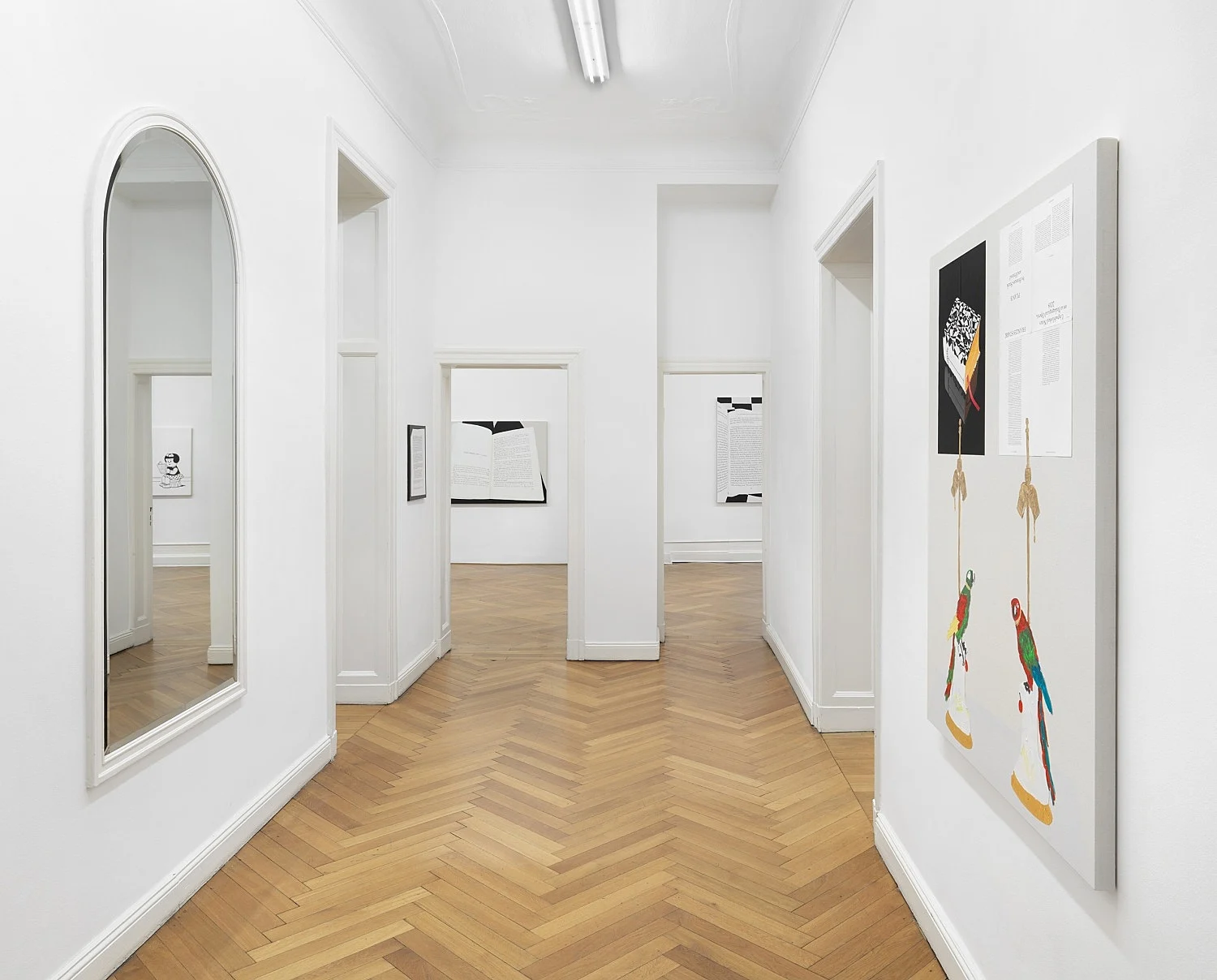 lonely and abandoned on the market place — Frances Stark — Exhibitions — Galerie Buchholz — Image 04