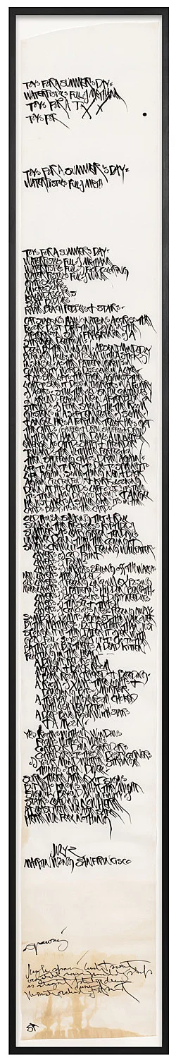 Dream Fungus Early Works 1967-1978 — Martin Wong — Exhibitions — Galerie Buchholz — Image 57