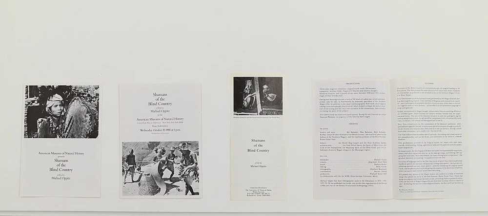 Singers of Ten Thousand Lines — Michael Oppitz — Exhibitions — Galerie Buchholz — Image 00