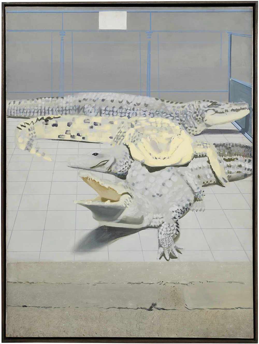 an exhibition organized by Samuel Hindolo — Yuji Agematsu, Gilles Aillaud, Cecilia Bjartmar Hylta, Prunella Clough, Curtis Cuffie, Dominick Di Meo, Trisha... — Exhibitions — Galerie Buchholz — Image 00